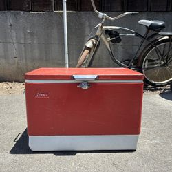 Coleman Steel Cooler
