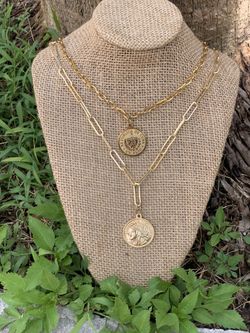 Fashion jewelry Coin necklace and choker