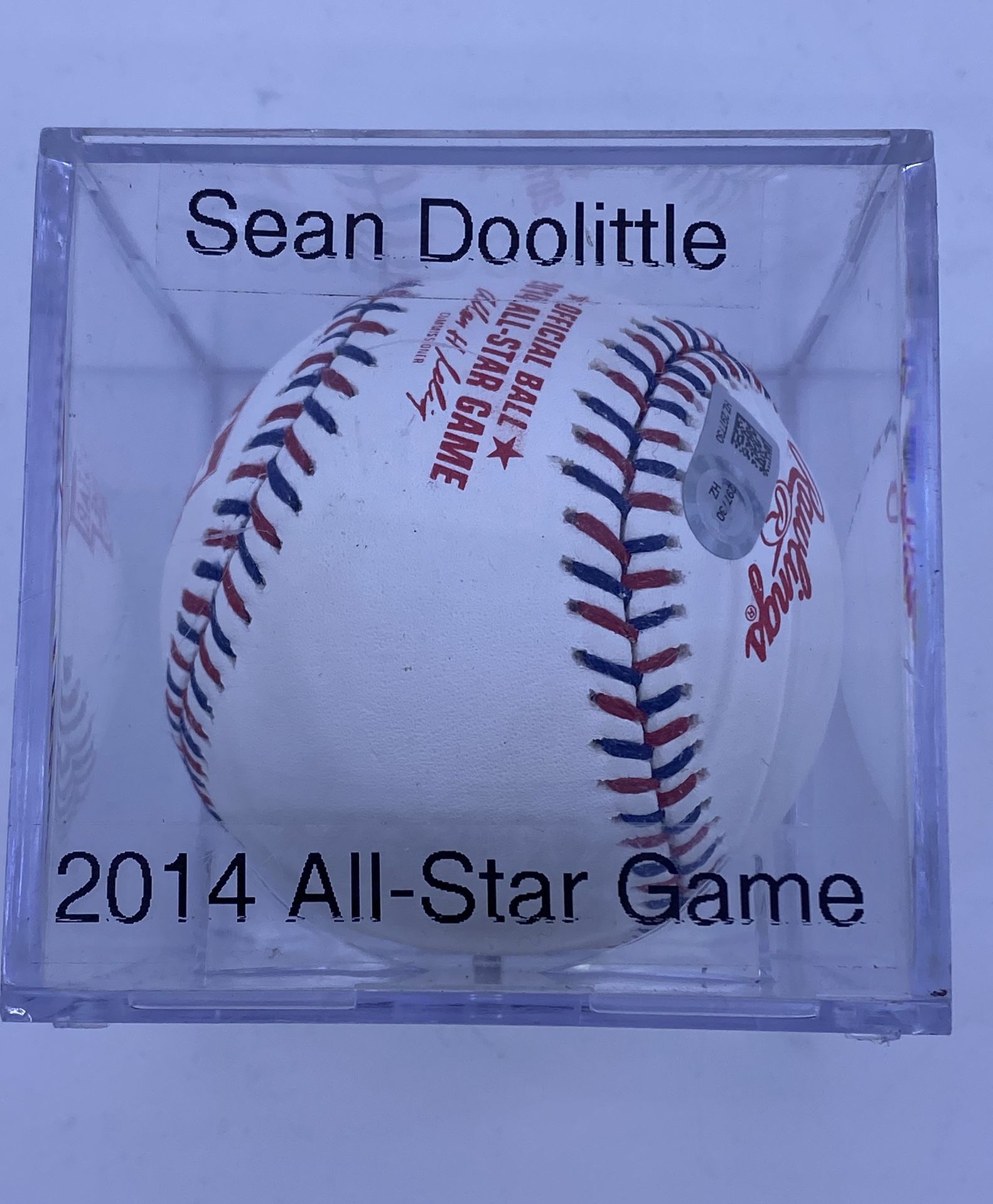 $300 Sean Doolittle Autographed Baseball 2014 All Star Game