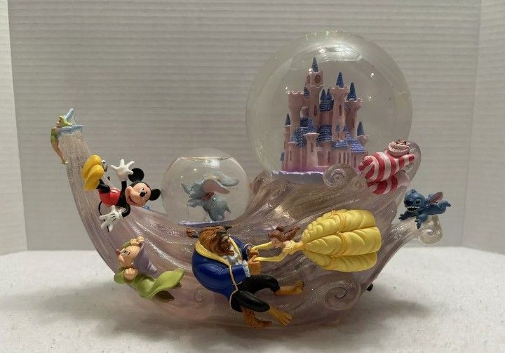 Disney Musical Snow Globe Multi Characters