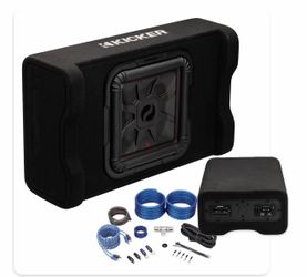 New bass package deal installed kicker l7t 12”