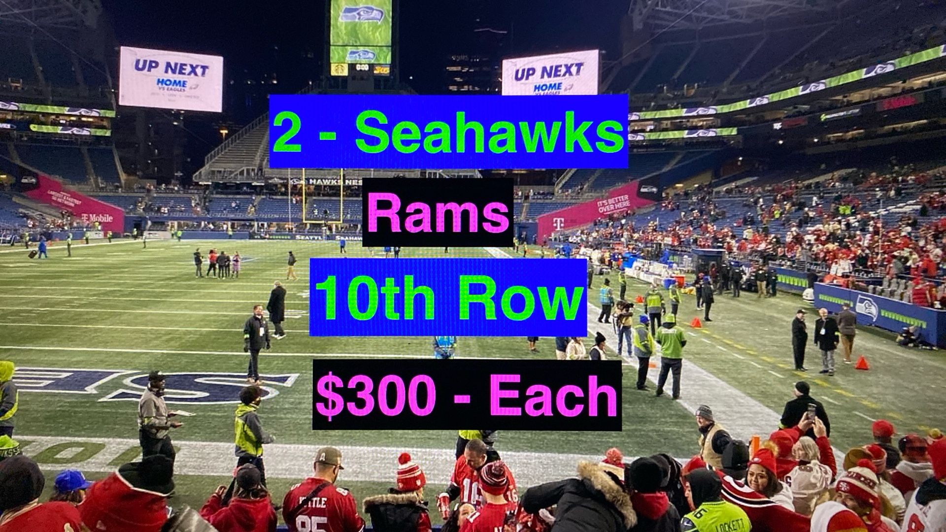 Seahawks Rams Tickets