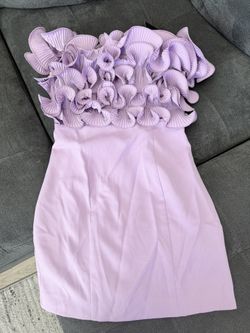 Lilac Mini Dress
