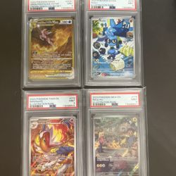 Pokemon Psa 9 Cards / Slabs 