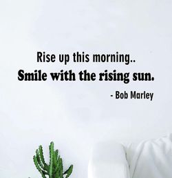 PRE MADE Wall Decal Home Decor Bob Marley Music