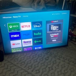 ‘50’ Inch Hisense Tv 
