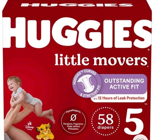 Huggies Little Movers Size 5