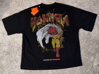 YoungLA x One Punch Man brand new with tags size large