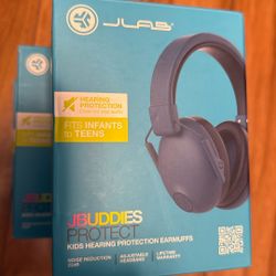 JLab JBuddies Protect Kids Ear Protection Ear Covers - Brand New