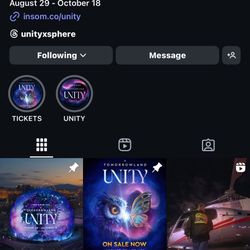 Unity Hotel Tickets (2) Bundle 