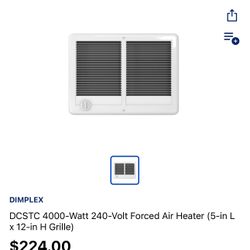 Heater Wall Electric Heater Up To 400 Sf