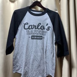 Carlos bakery T-shirt signed by Maddalena & Mauro Castano