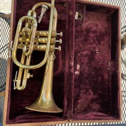  Ambassador Cornet, LA, w Case & Mouthpiece