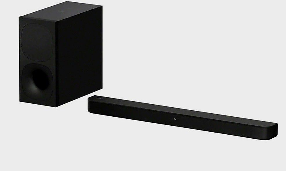 BOSE SOUNDBAR WITH BLACK SUBWOOFER
