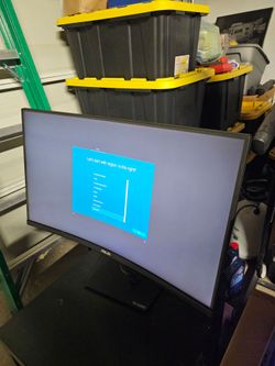 MSI Gaming Desktop Computer and monitor