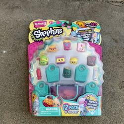 Shopkins Season 3 12 Pack Packs Baskets Bags Lot