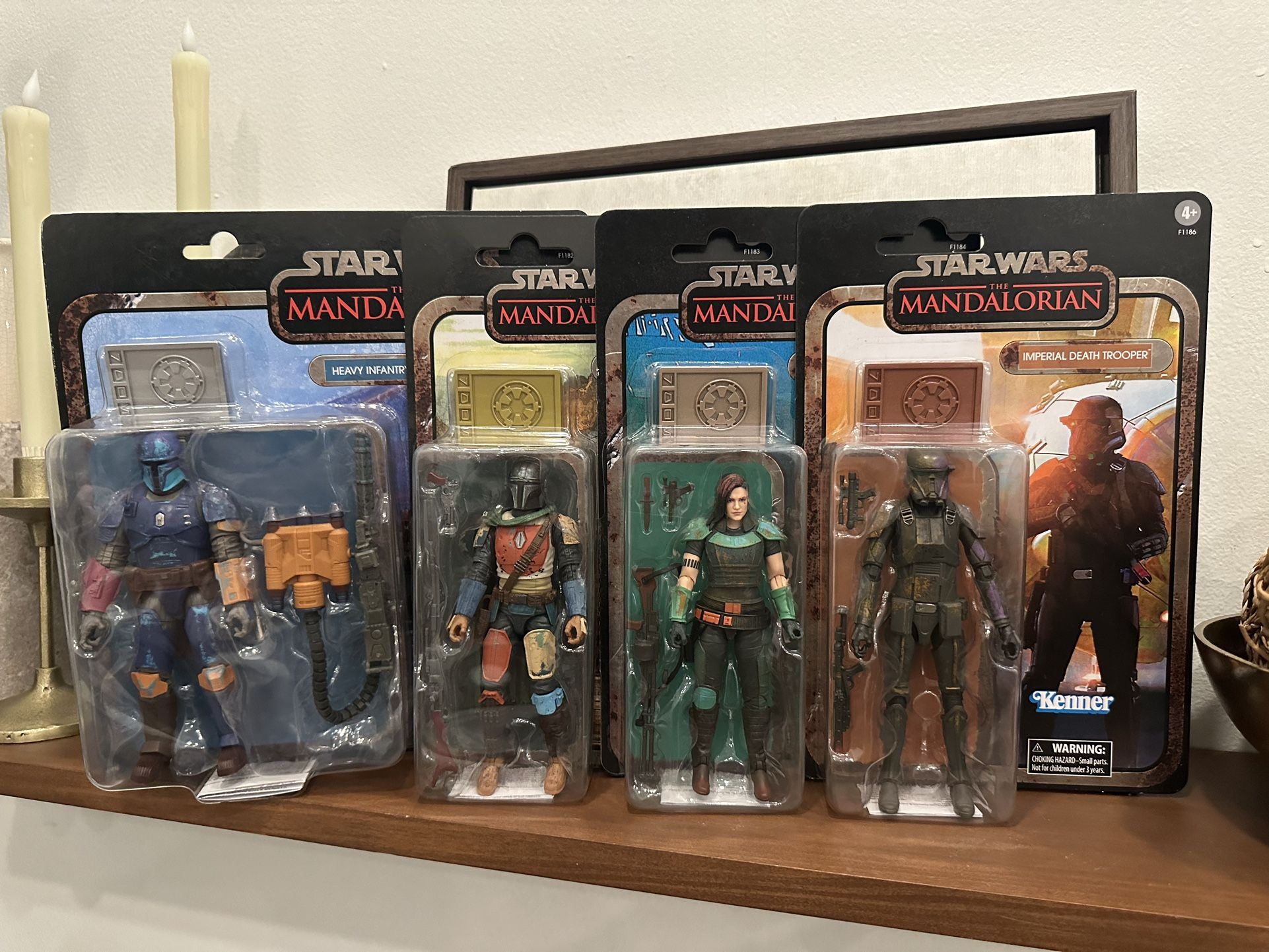 Star Wars The Black Series Credit Collection Lot. Mandalorian Series. Cara Dune
