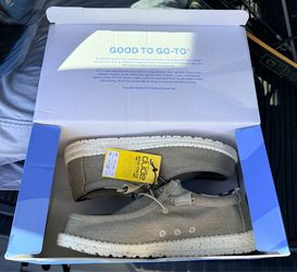Brand New, Hey Dude Wally Stretch Canvas Wide, Size 10