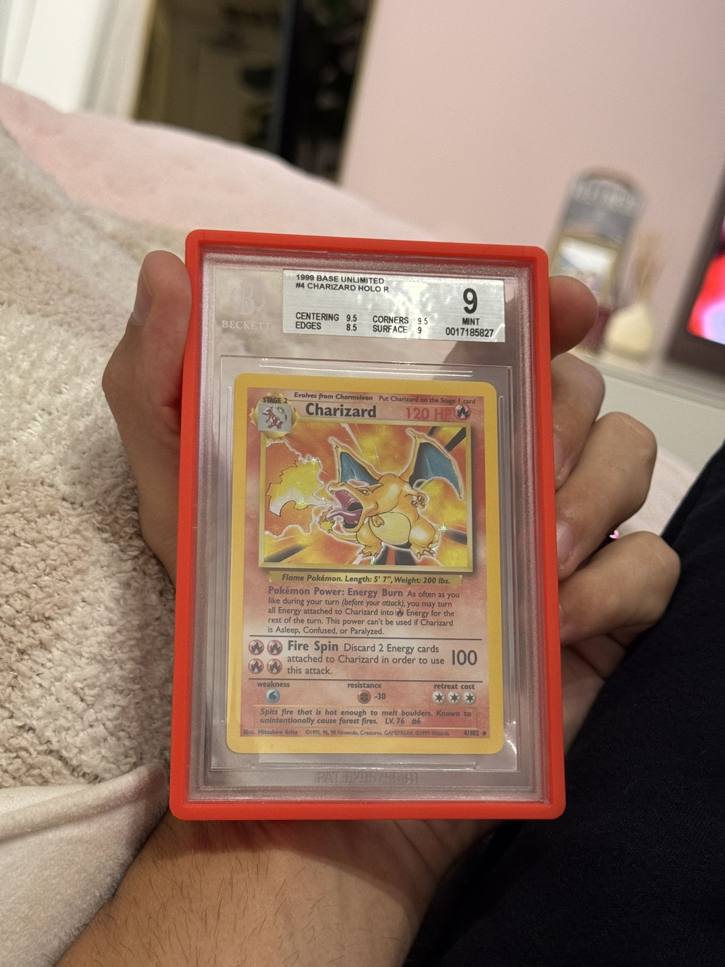 1999 Base Unlimited #4 Charizard Holo