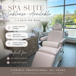 Spa Suite Sublease