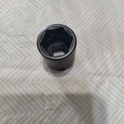 Snap On 3/8" Drive Shallow 18 Mm 6 Point Impact Socket