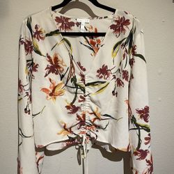 Floral Crop Top Size XL