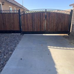 Wrought Iron Gates Life Time Warrenty On Welds 