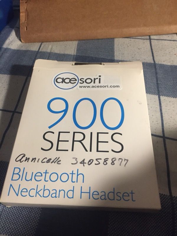 New 900 series bluetooth neckband headset