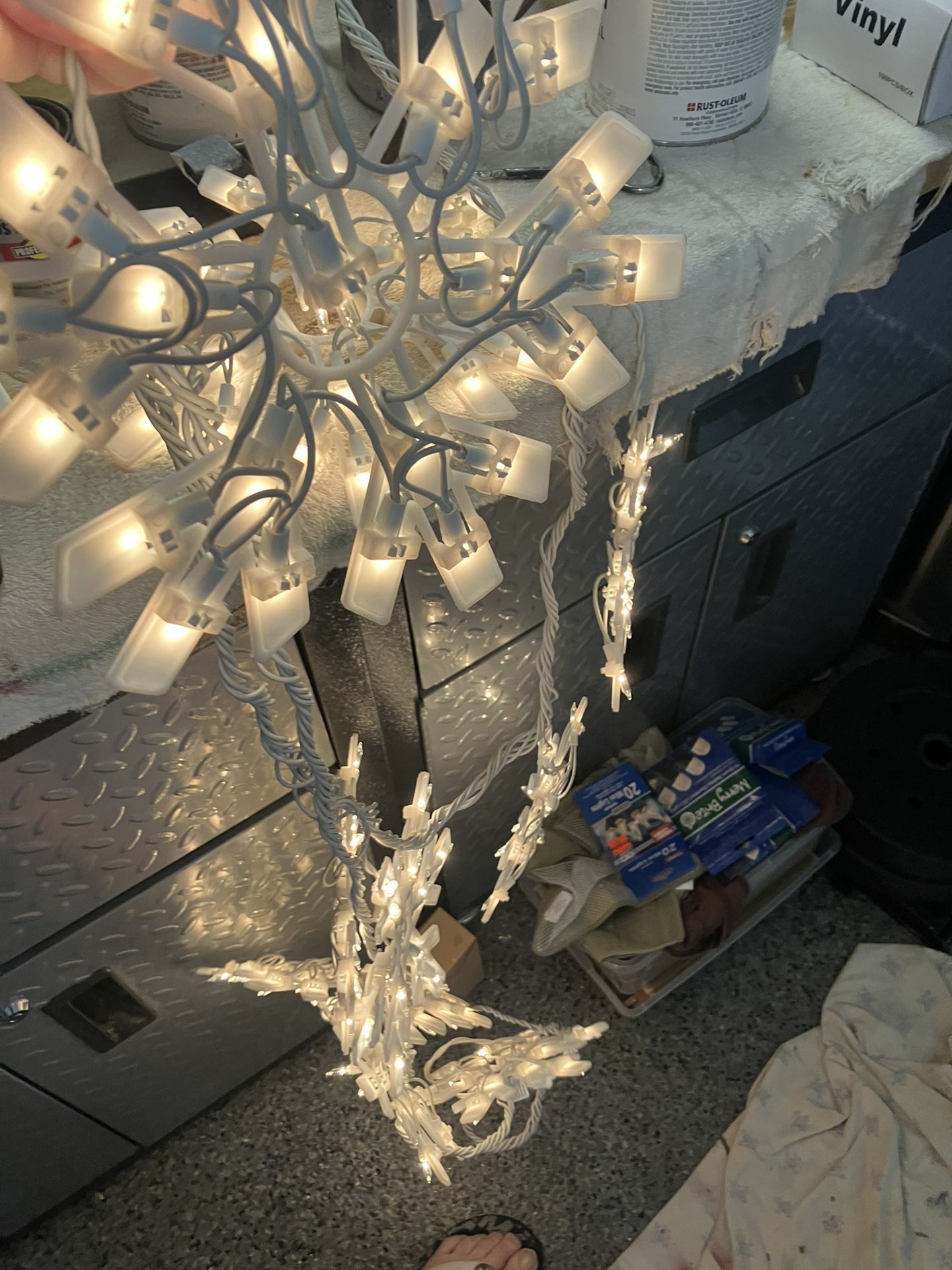 Snowflake Lights With Multi Light Functions