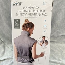Pure Enrichment PureRelief XL Extra-Long Back and Neck Heating Pad