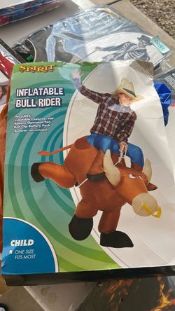 Inflatable Child Bull rider