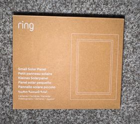 New RING Solar Panel