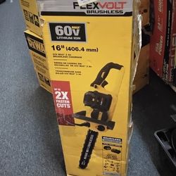 DEWALT FLEX VOLT 60V MAX * 2 AH BRUSHLESS CHAINSAW (TOOL ONLY)