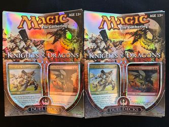 MTG Magic The Gathering - Knights vs Dragons Duel Decks