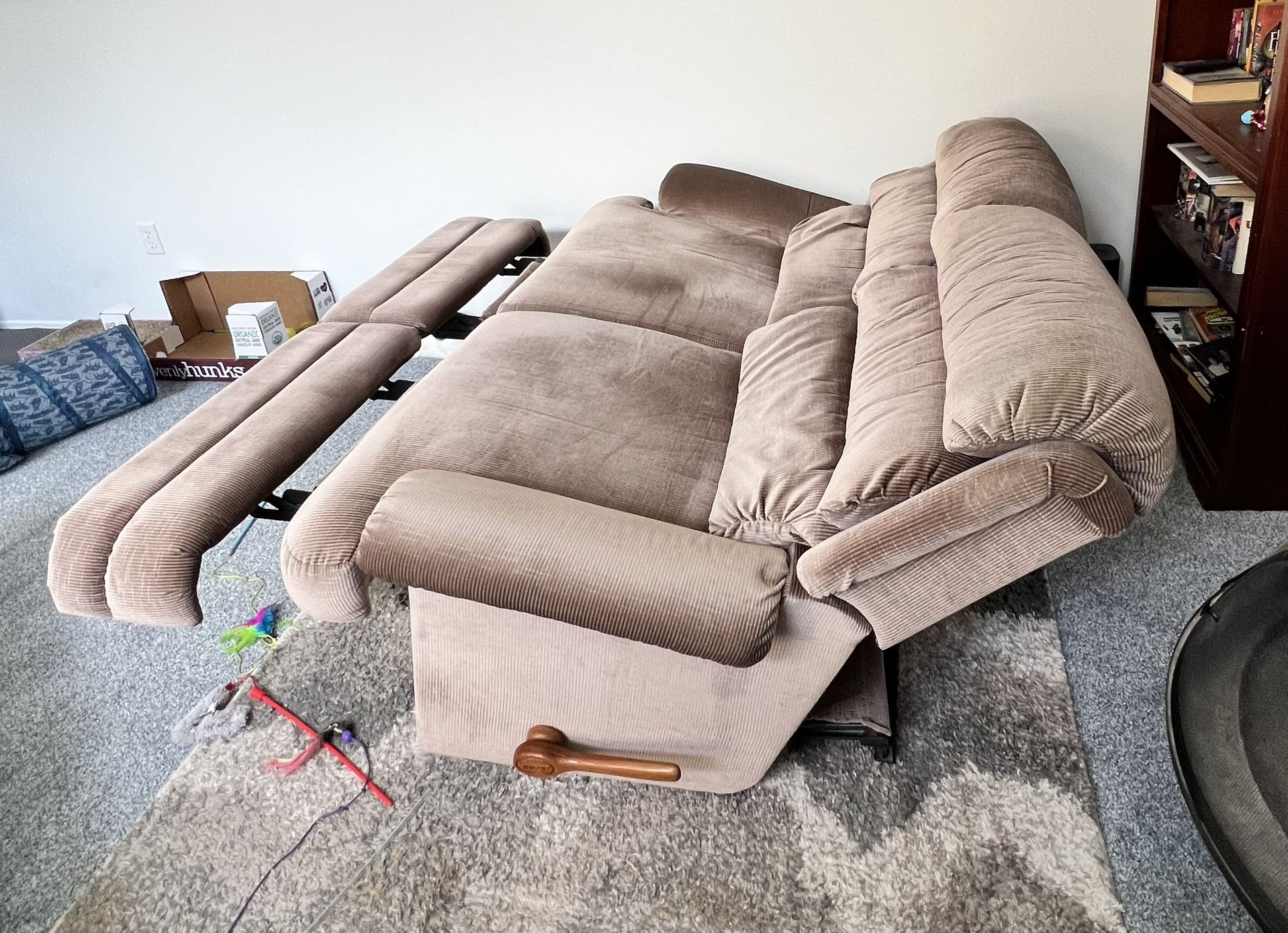 Original La-Z-Boy Loveseat Manual Recliner