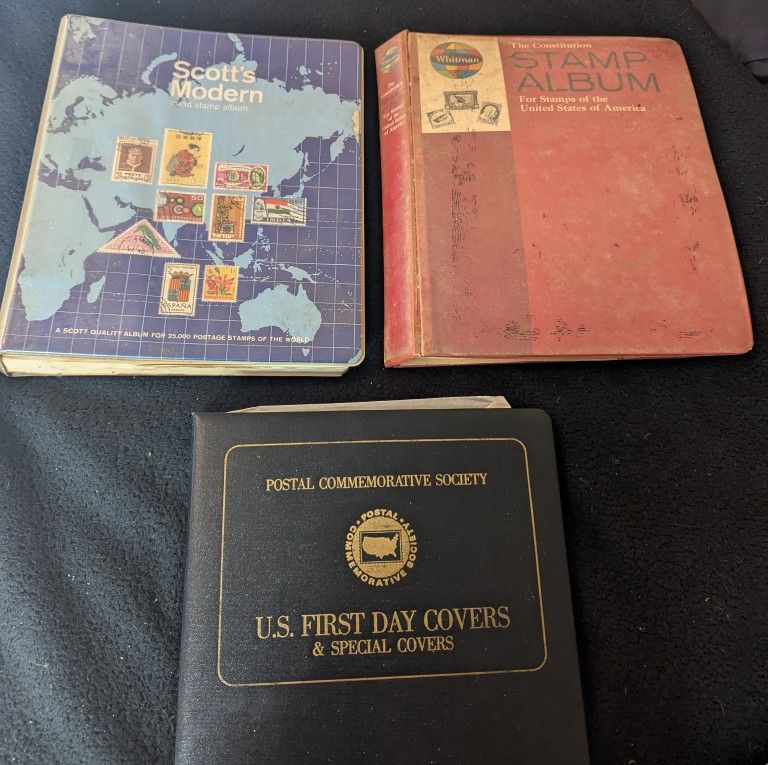 Stamp Collection And First Day Covers