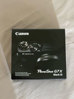 Canon PowerShot G7 X Mark III Camera - New Silver