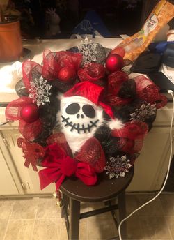 Nightmare before Xmas Christmas wreath