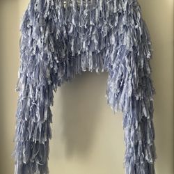 Fringe Cropped Coverup 