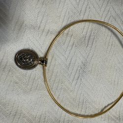 Costume Jewelry Choker With Charm