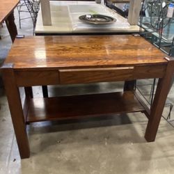 Solid Wood Woodgrain Desk
