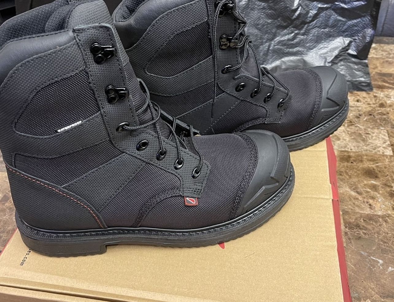 Brand new Red  Wing boots! Waterproof and steel toed.    Size 11 1/2 Men’s   Asking $200 OBO