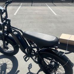 Bluvall 20 inch fat tire 48V 15ah battery 1500w powerful motor 33MPh electric bicycle e-bike