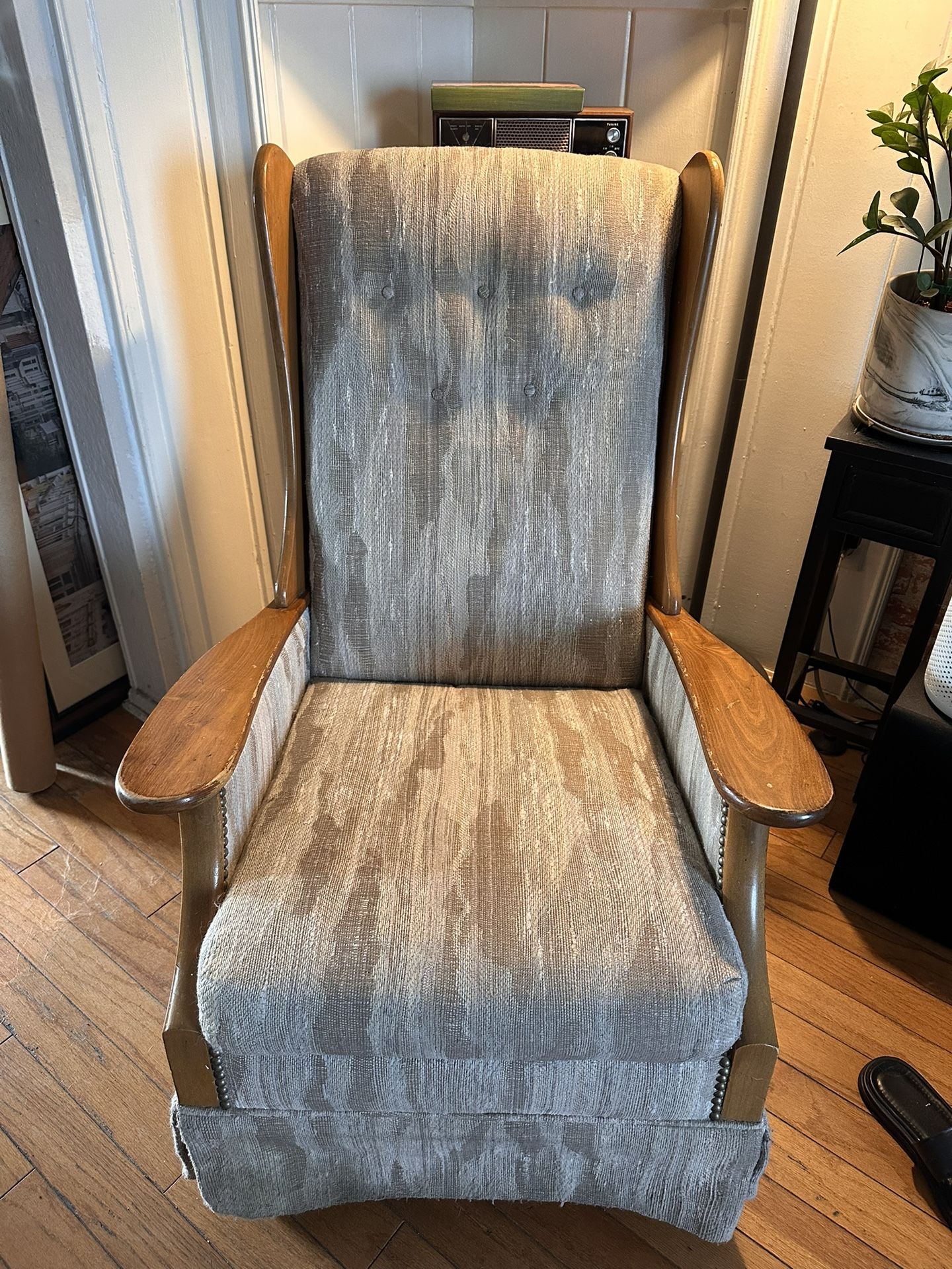 Mid-Century Wingback Lounge Chair (Rocker) 1940’s - 1960’s Era