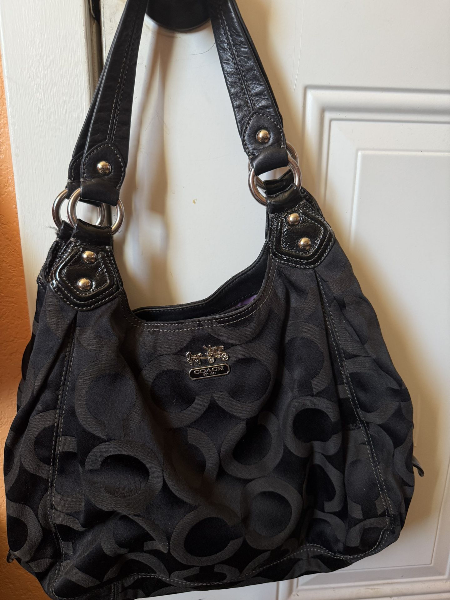 Vintage Coach Handbag 