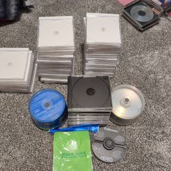 CD DVD Compact Disk All In A Bundle!!!