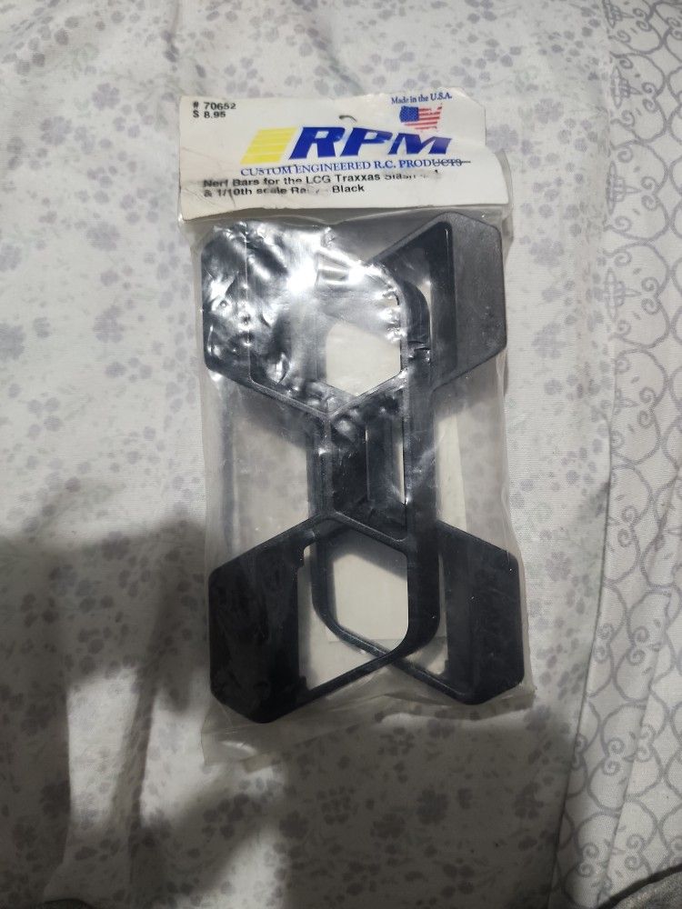 RPM Nerf Bar Set for Traxxas Slash LCG 4x4/Rally (Black)