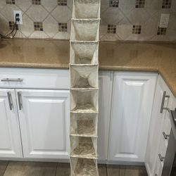 Hanging Fabric Shoe Racks (2 Available)