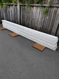 58 New Fiber Cement Siding Boards – Wood Grain – 8½” × 12’ – $8 Each or $400 for All
