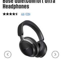 Bose Quit Comfort Headphone BLACK